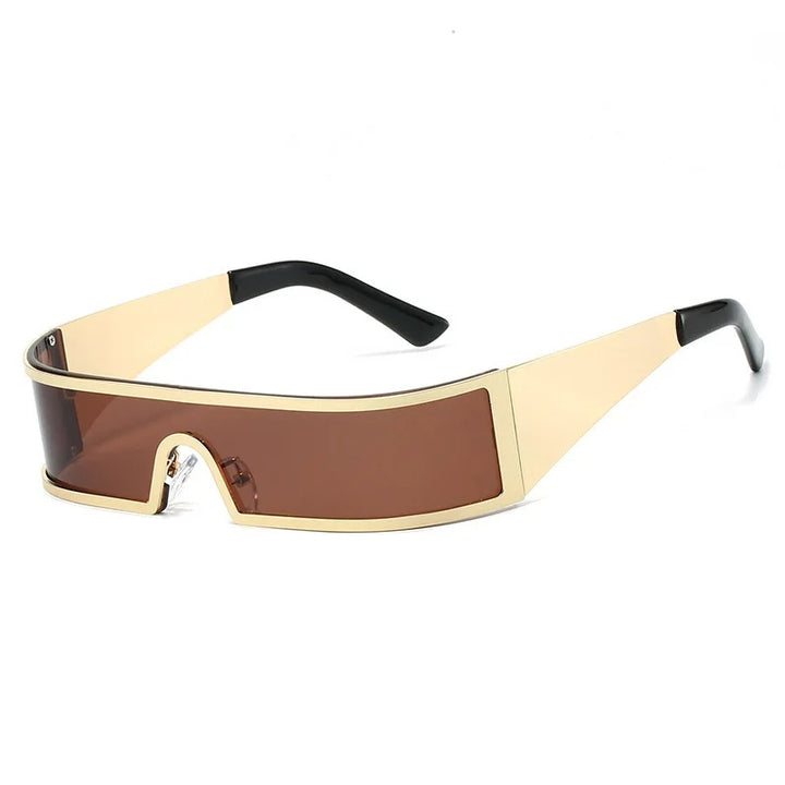 Theo | Sunglasses Futuristic Wraparound Visor Cyberpunk Style