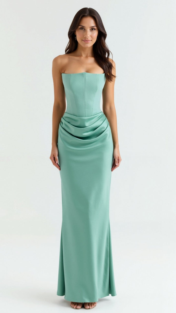 Florence | Women’s Wedding Guest Column Maxi Dress