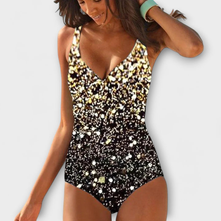 Taren | Women’s Wrap-Front One-Piece Bikini Swimsuit