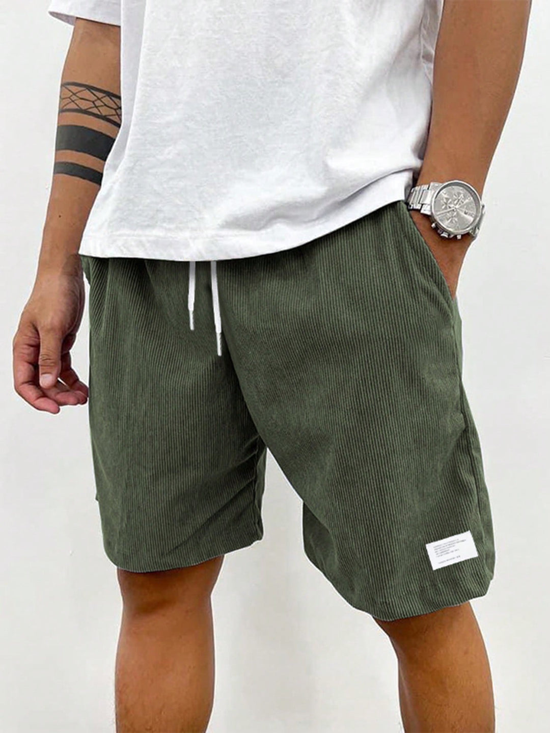 Michael | Men Relaxed Fit Casual Drawstring Shorts
