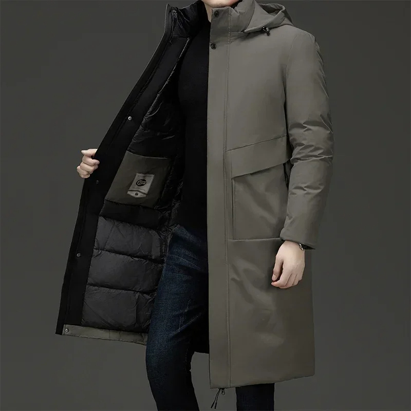John | Men’s Long Hooded Warm Winter Coat