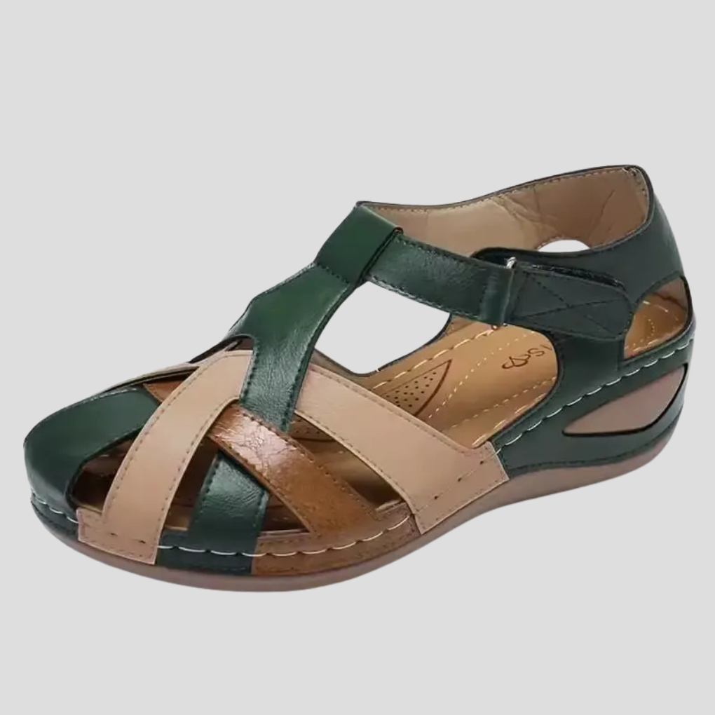 Jacklyn | Women’s Spring Strappy Low-Wedge Sandals
