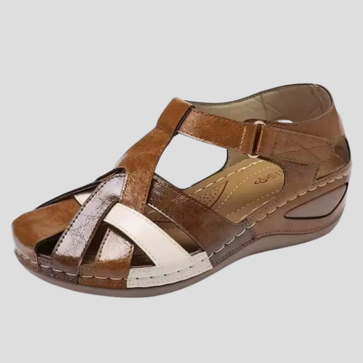 Jacklyn | Women’s Spring Strappy Low-Wedge Sandals