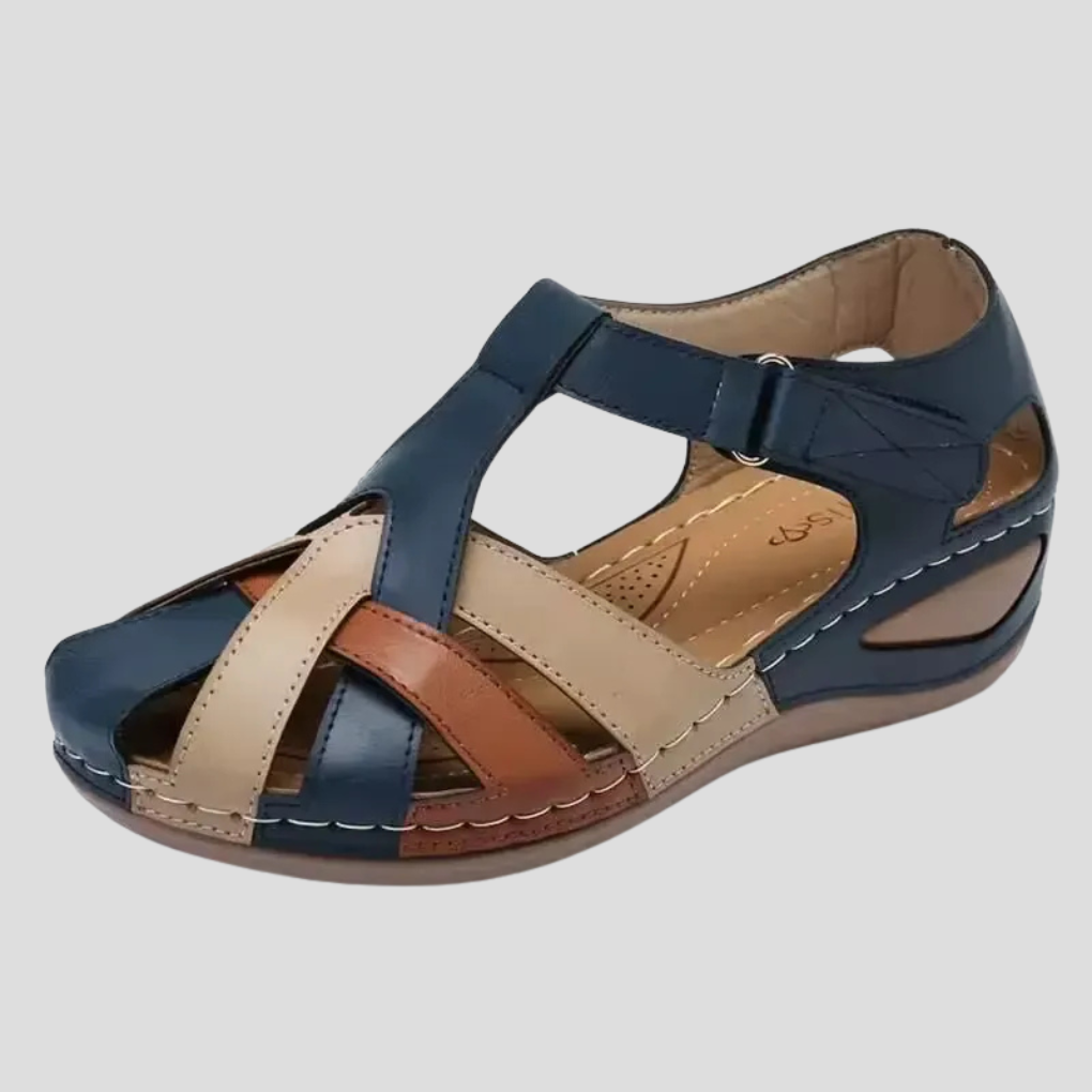 Jacklyn | Women’s Spring Strappy Low-Wedge Sandals
