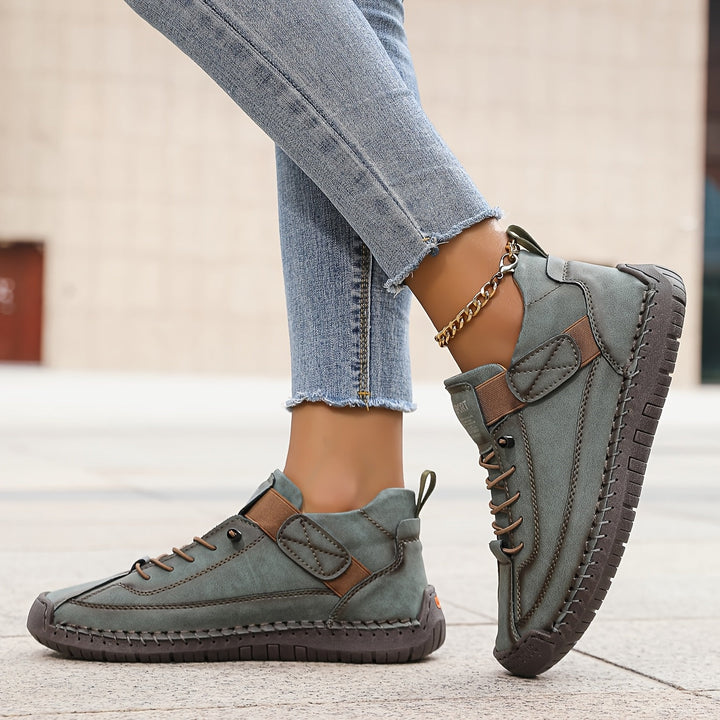 Julia | Women Casual Lace-Up Platform Sneakers