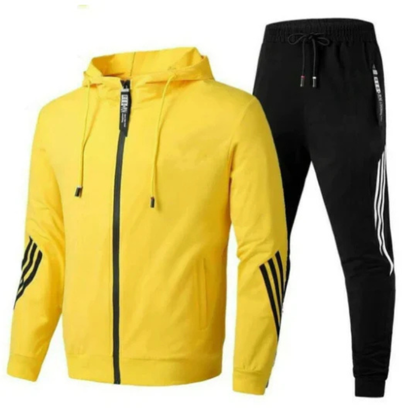 Charles | Men’s Modern Streetwear Hoodie Set