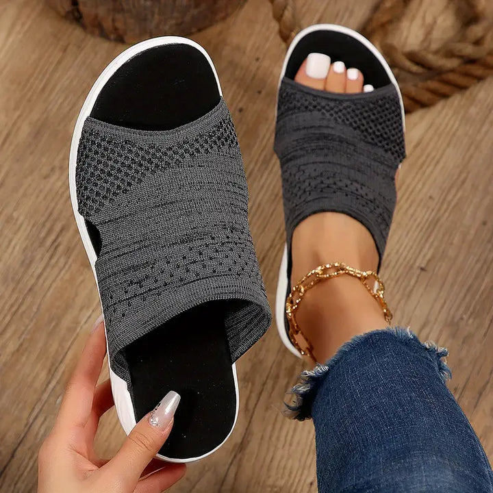 Faith | Womens Orthopedic Slip On Slide Sandals