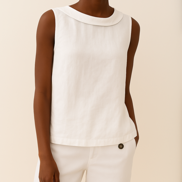 Sophia | Women’s Sleeveless Casual Round Neck Top