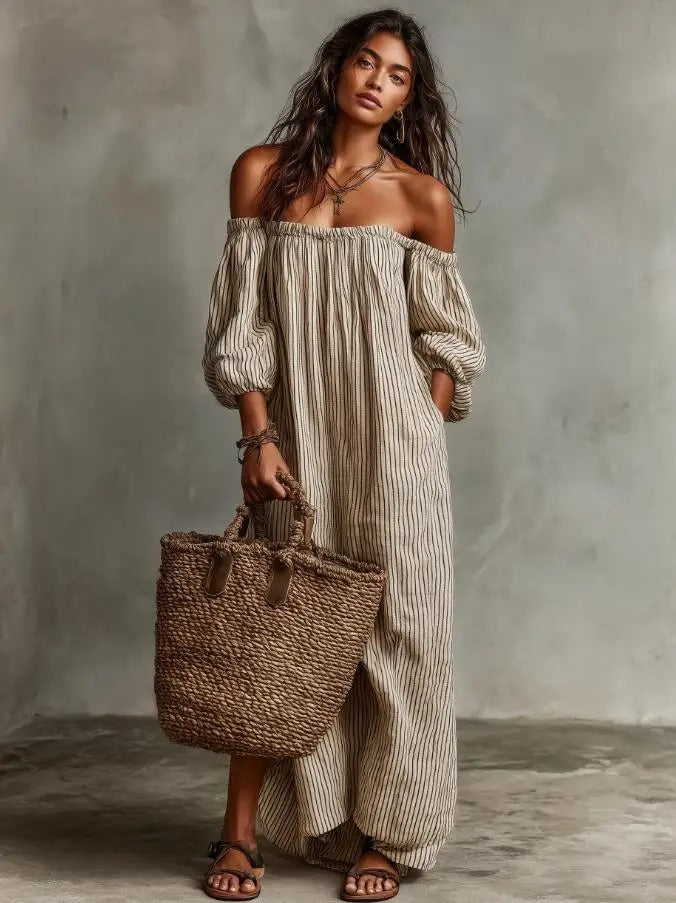 Evelyn | Women's Ribbed Button-Down Midi Dress