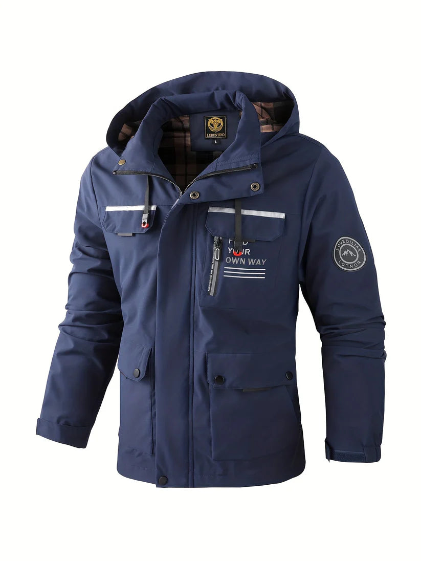 Angelica | Men’s Waterproof Winter Jacket with Hood