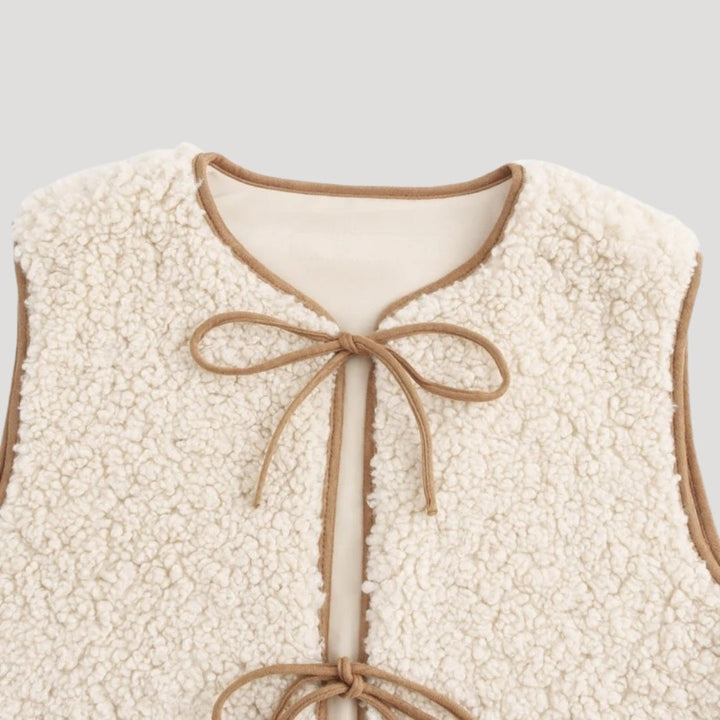 Madison | Women’s Spring Tie-Front Cozy Vest