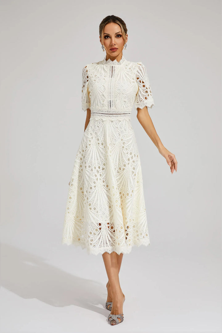 Bonnie | Women’s Chic Lace Midi Dress
