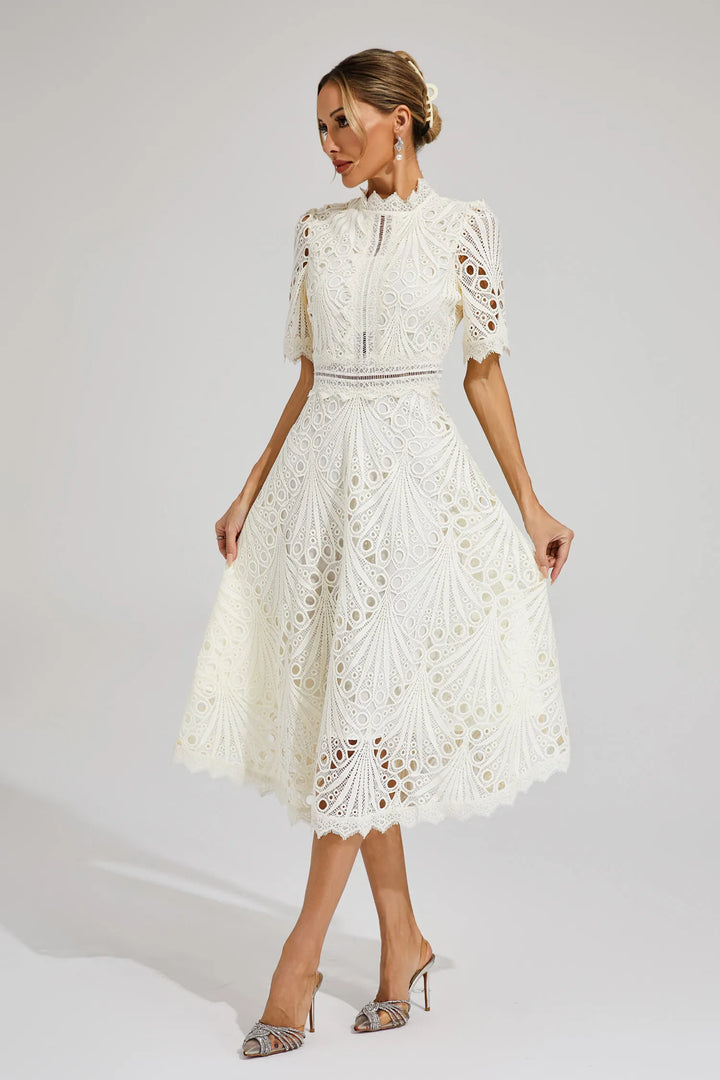 Bonnie | Women’s Chic Lace Midi Dress