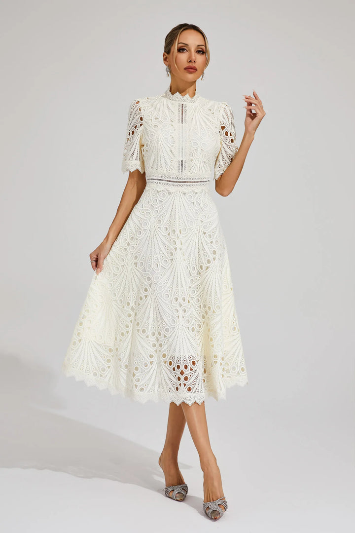 Bonnie | Women’s Chic Lace Midi Dress