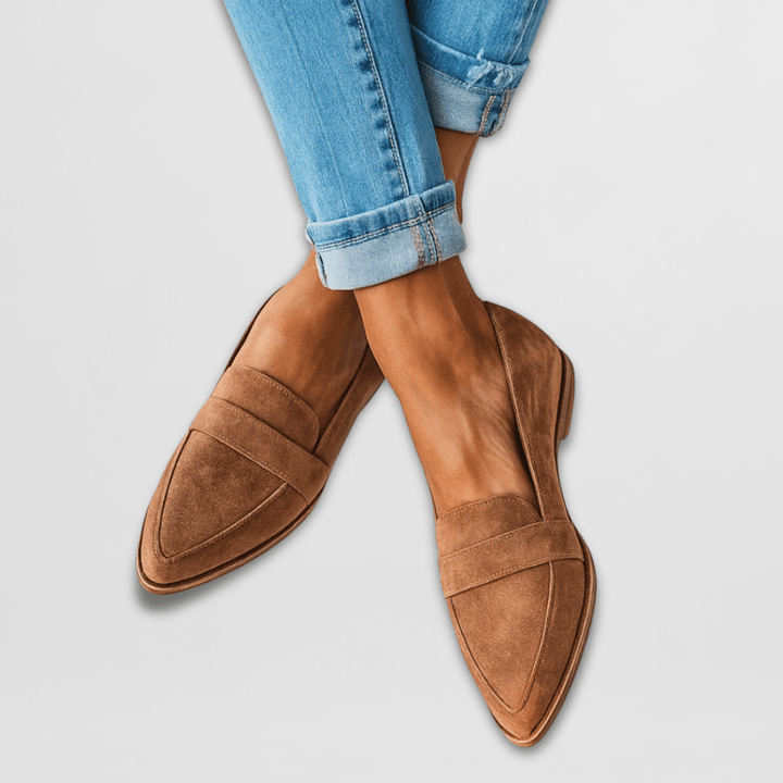 Abigail | Women Spring Pointed Toe Suede Loafers