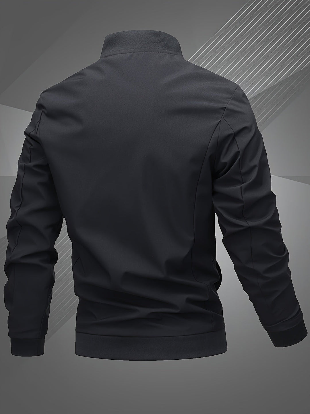 Samuel | Men's Stylish Zip-Up Bomber Jacket with Logo