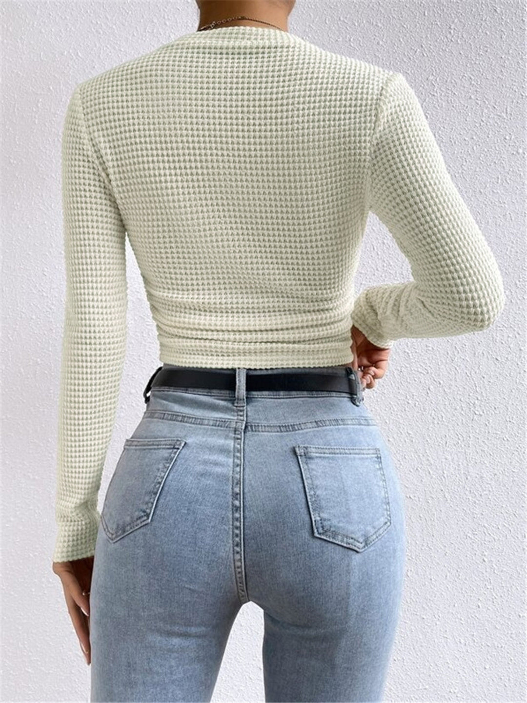 Emma | Women Spring Long Sleeve Crop Top
