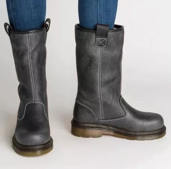 Glazel | Lined Leather Boots