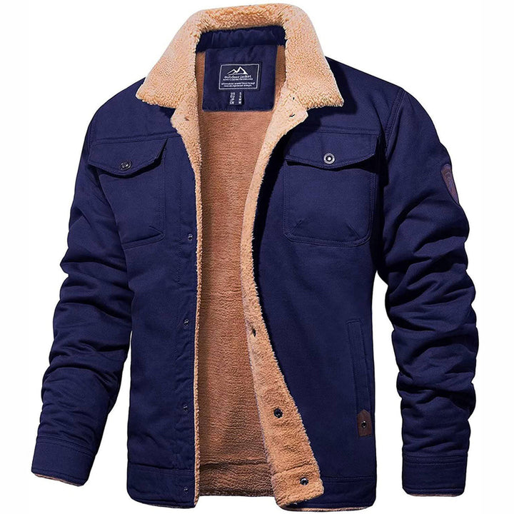 Oliver | Men's Warm Sherpa-Lined Winter Jacket