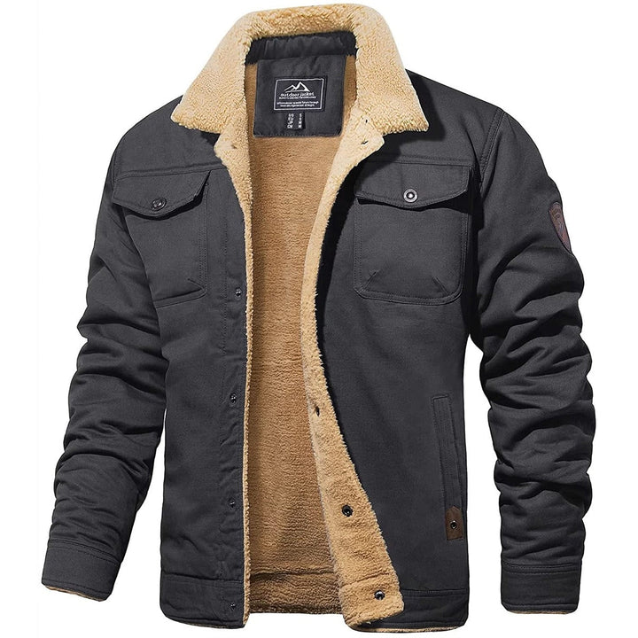 Oliver | Men's Warm Sherpa-Lined Winter Jacket