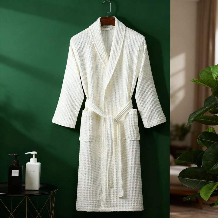 Elizabeth | Women’s Spring Waffle Lounge Robe