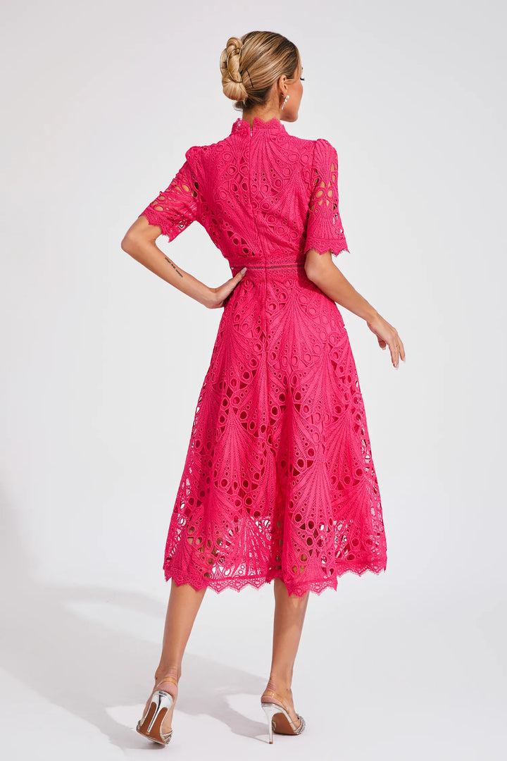 Bonnie | Women’s Chic Lace Midi Dress