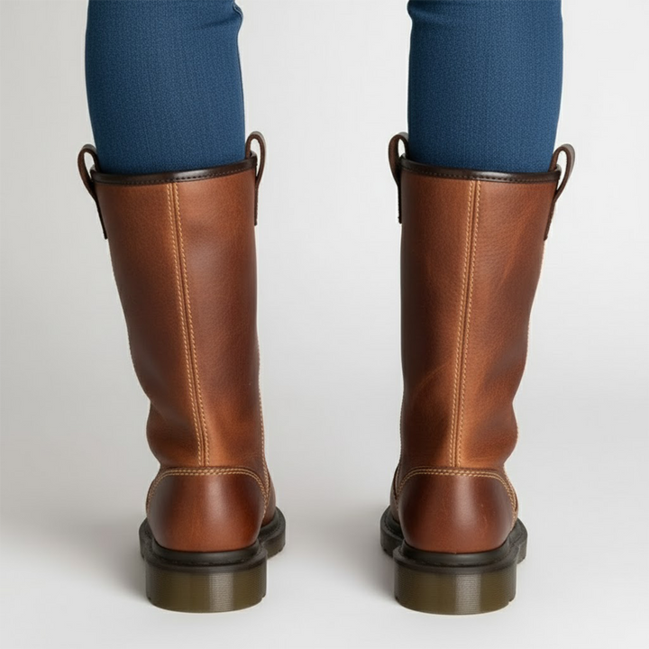 Bradley | Lined Leather Boots Winter Warm Work Style