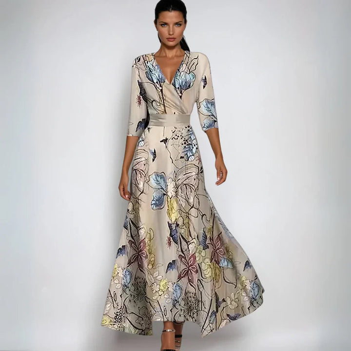 Lynor | Elegant Floral Dress