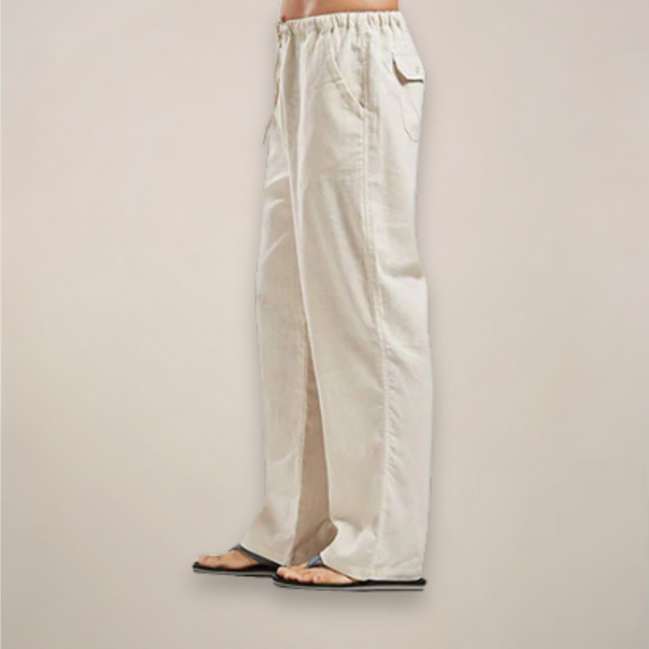 Thomas | Men’s Relaxed Fit Drawstring Pants Casual