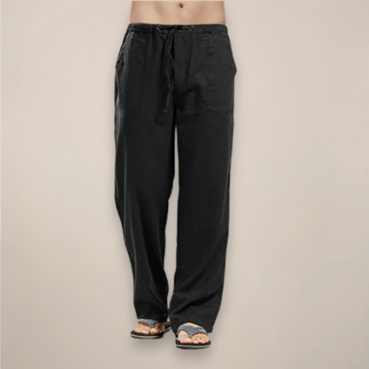 Thomas | Men’s Relaxed Fit Drawstring Pants Casual