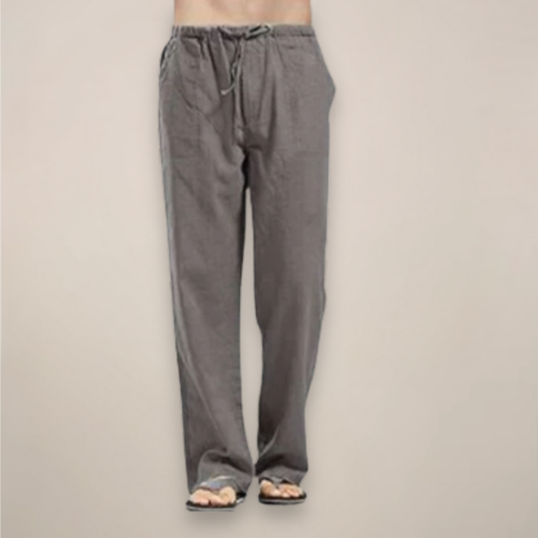 Thomas | Men’s Relaxed Fit Drawstring Pants Casual