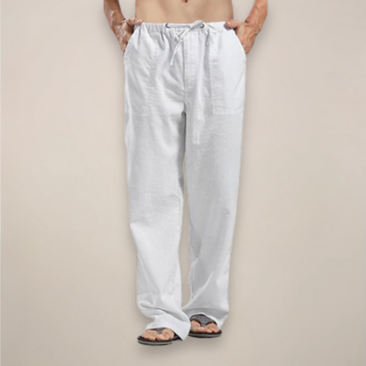 Thomas | Men’s Relaxed Fit Drawstring Pants Casual