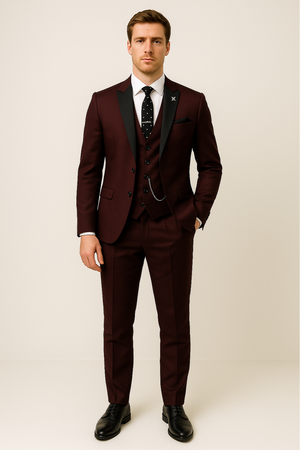 Carl | Men’s Spring Formal Three Piece Suit Set