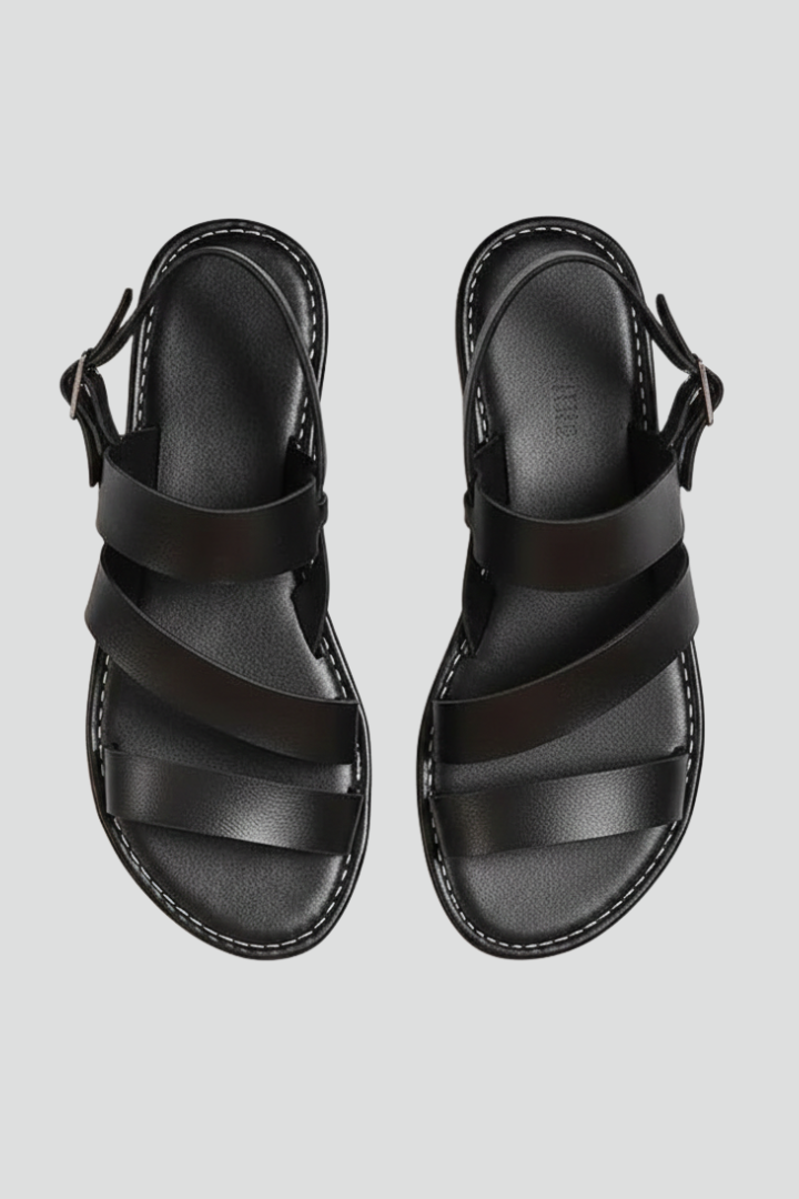 Kate | Women’s Modern Flat Sandals with Back Strap