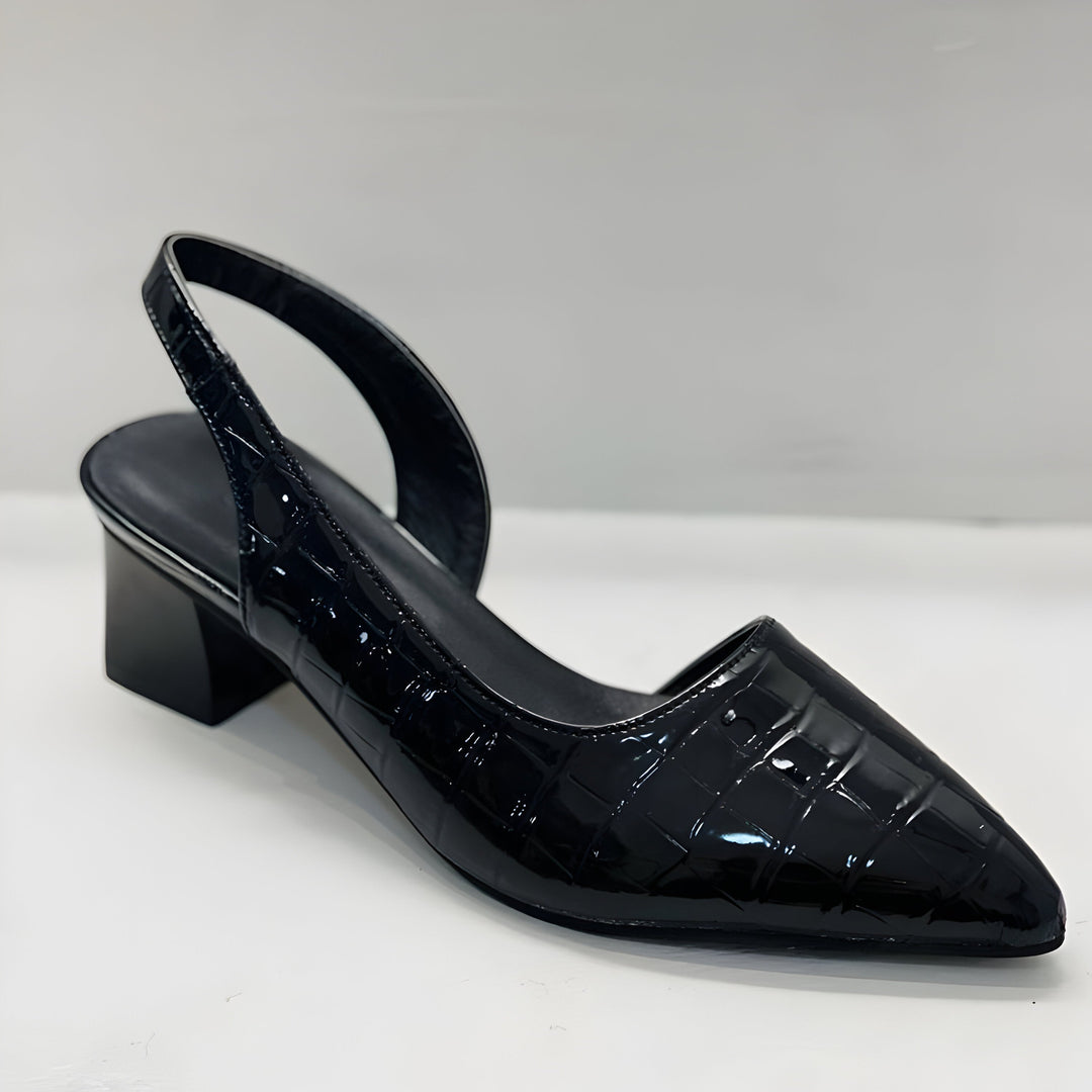 Hannah | Women Pointed Toe Block Heel Shoes