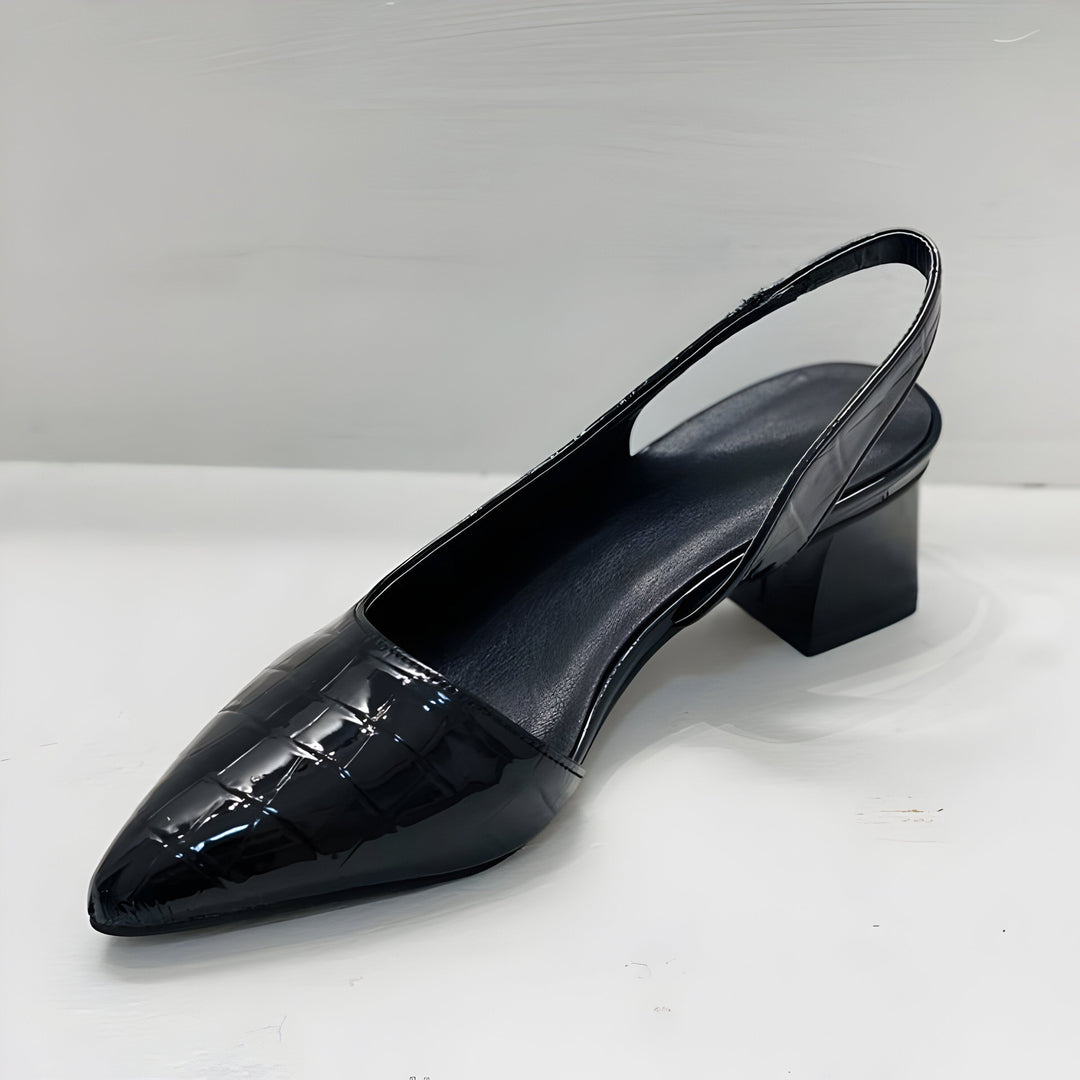 Hannah | Women Pointed Toe Block Heel Shoes
