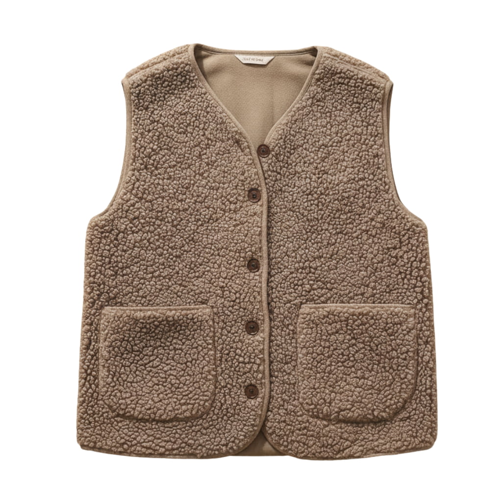 Emily | Women’s Spring Casual Warm Sherpa Vest