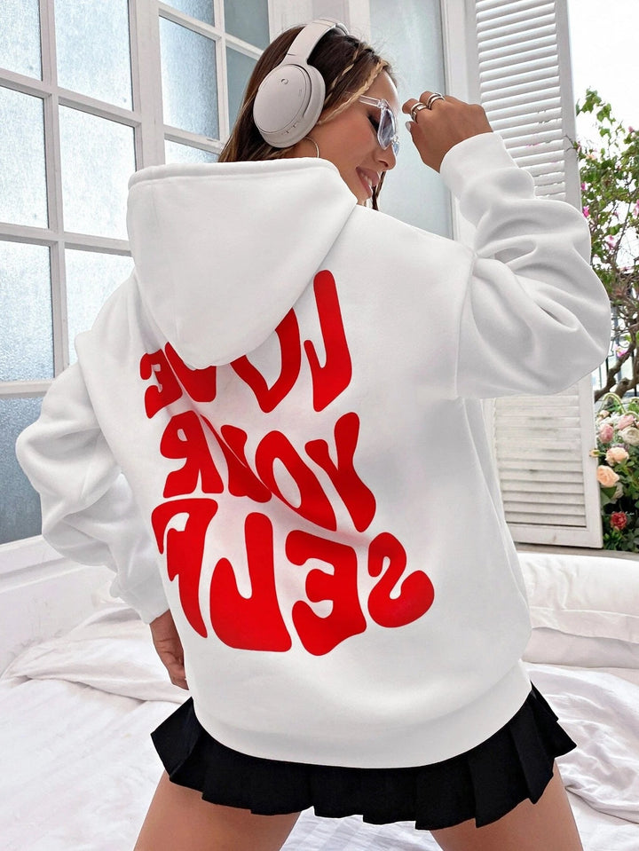 Clara | Women’s Hoodie with Drawstring Hood and Front Kangaroo Pocket