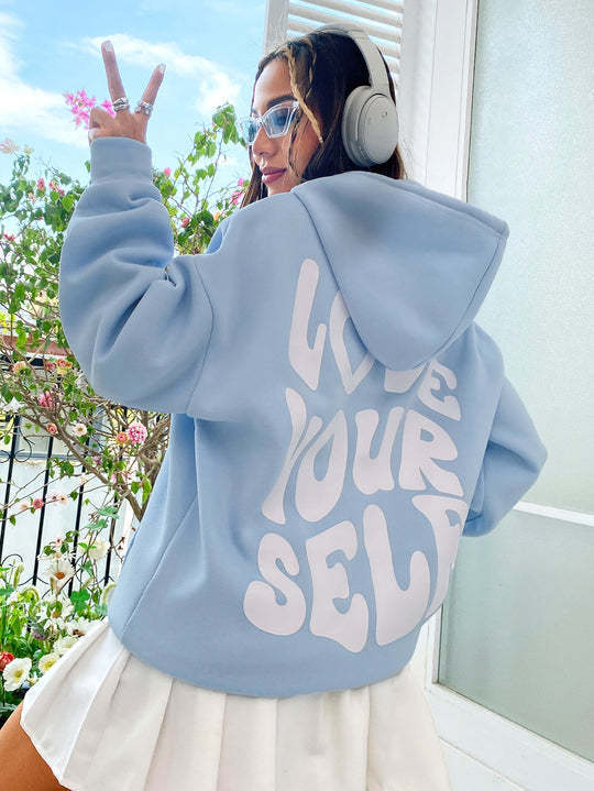 Clara | Women’s Hoodie with Drawstring Hood and Front Kangaroo Pocket