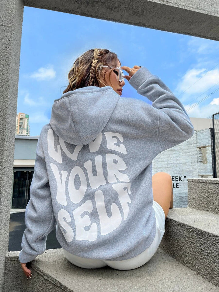 Clara | Women’s Hoodie with Drawstring Hood and Front Kangaroo Pocket