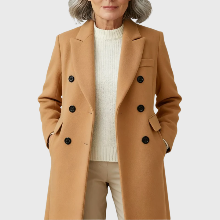 Sarah | Women Classic Wool Overcoat