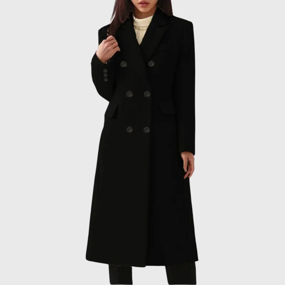 Sarah | Women Classic Wool Overcoat