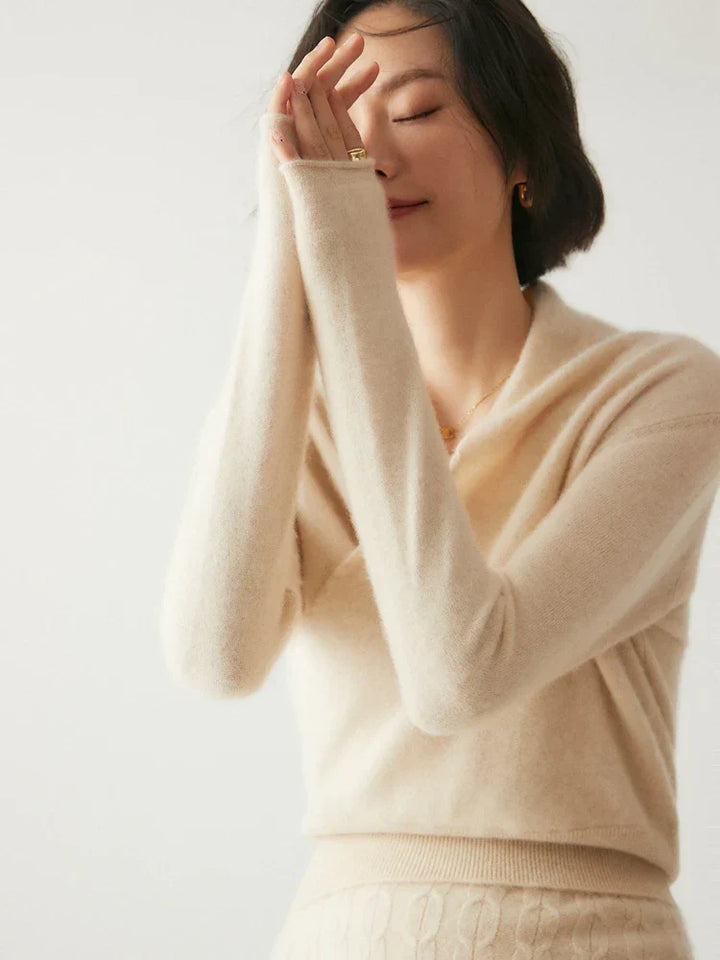 Kate | Women’s Elegant Wrap Crossover Chic Sweater