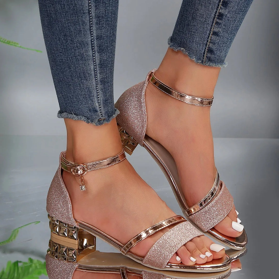 Catherine | Women’s Orthopedic Ankle Strap Heels