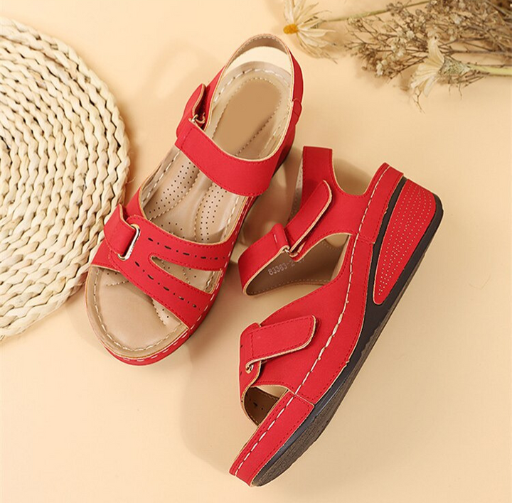 Hailey | Womens Orthopedic Strap Platform Sandals