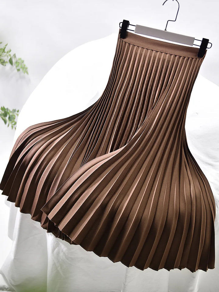 Chloe | Women’s Spring Pleated Maxi Skirt