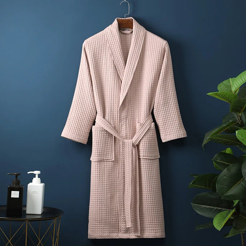 Elizabeth | Women’s Spring Waffle Lounge Robe