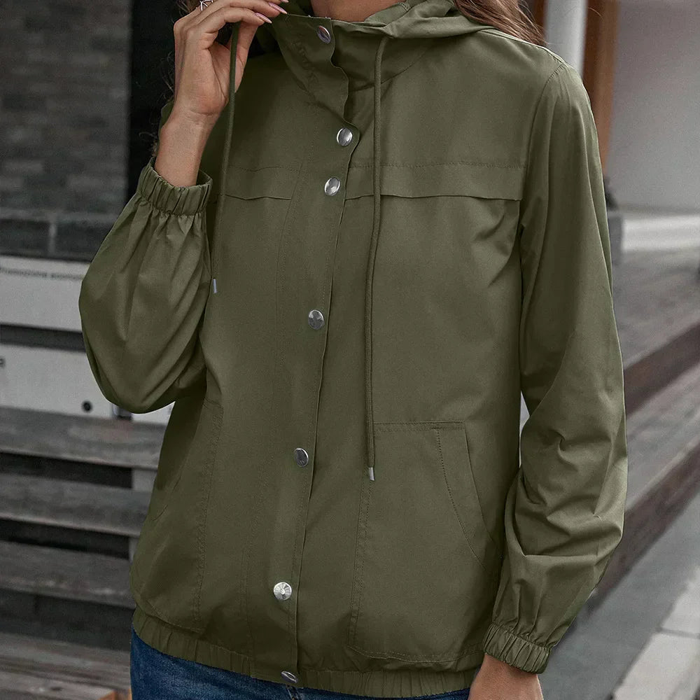 Gabriella | Women’s Hooded Fashion Walking Coat