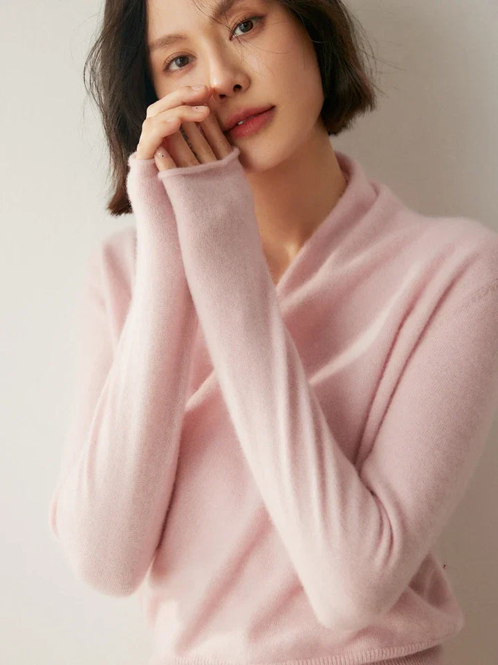 Kate | Women’s Elegant Wrap Crossover Chic Sweater