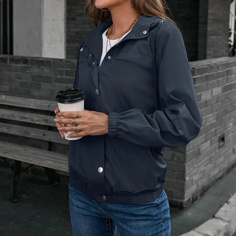 Gabriella | Women’s Hooded Fashion Walking Coat
